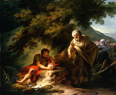 Democritus among the Abderitans, c.1790 by François André Vincent